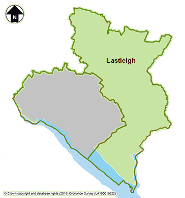 Map of Hampshire